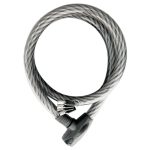 CABLE CANDADO FLEXIBLE HD LLAVE DE SEGURIDAD 1.5 m