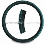 CUBRE VOLANTE TIPO NEGRO TEXTURIZADO