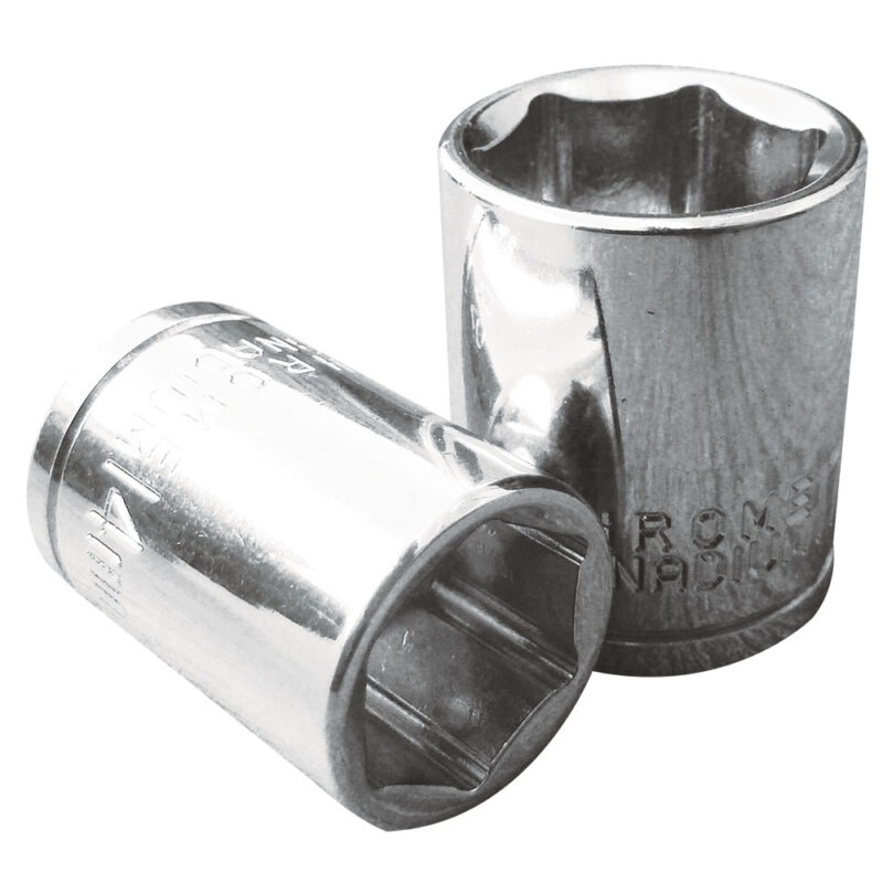 DADO CORTO 17MM SOCKET 3/8