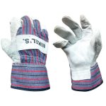 GUANTES DE CARNAZA CON LONETA