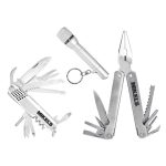 KIT MULTIHERRAMIENTA NAVAJA MULTIUSOS CON LAMPARA 3 EN 1
