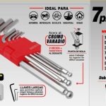 Juego de llaves Hexagonales ALLEN Punta de bola