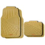 TAPETES DE LUJO DE HULE NBR BEIGE (CAMELLO)