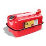 TANQUE PARA GASOLINA 10 l ACERO C/MANGUERA
